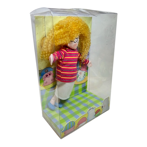 McDull "Miss Chan Chan" Hongkong TV Cartoon Character Plush Toy 8.5” Tall - Picture 4 of 5